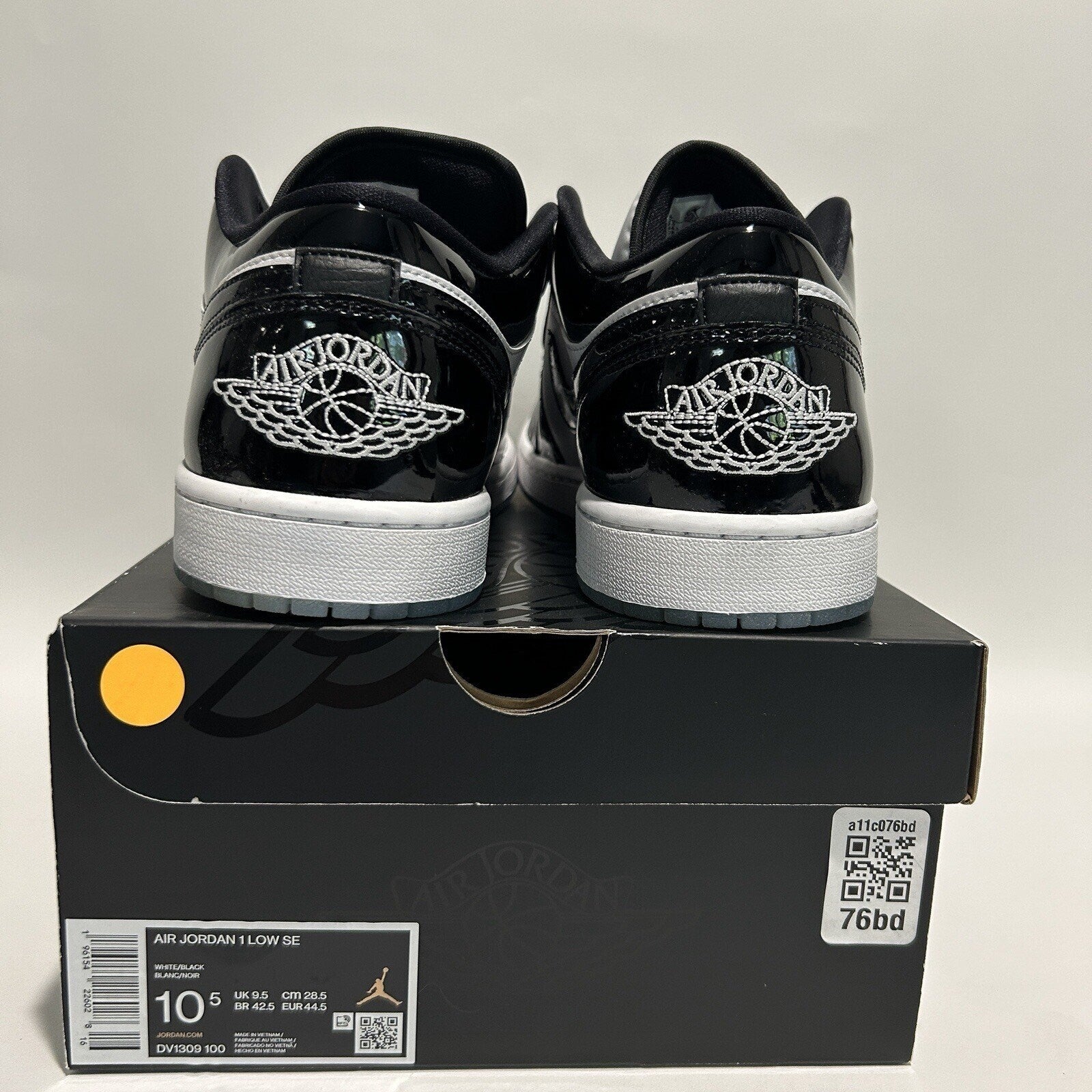 Nike Air Jordan 1 Low SE Retro “Concord/White Black” DV1309-100 Men’s 10.5 New