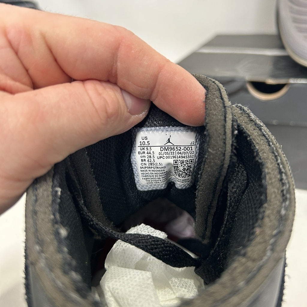 Nike Air Jordan 1 Mid Craft Inside Out “Black Cement Grey”