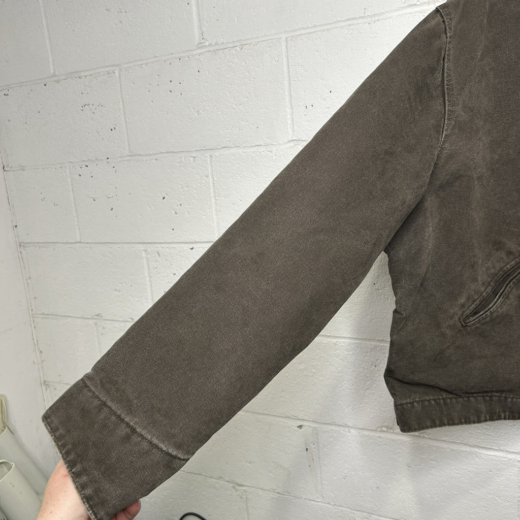 Vintage Carhartt Blanket-Lined Detroit Jacket “Timber” J97 TMB Men’s 2XL