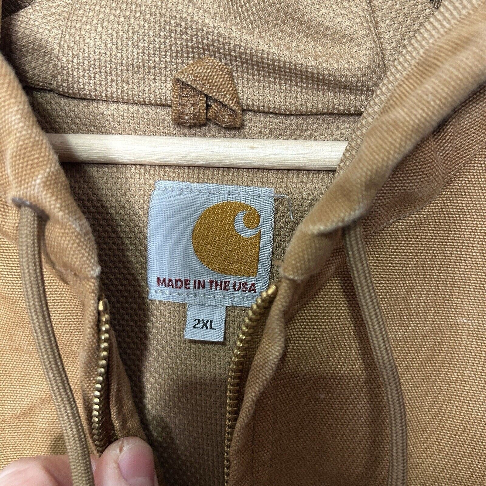 Vintage Carhartt Thermal-Lined Active Jacket “Tan” J131 BRN