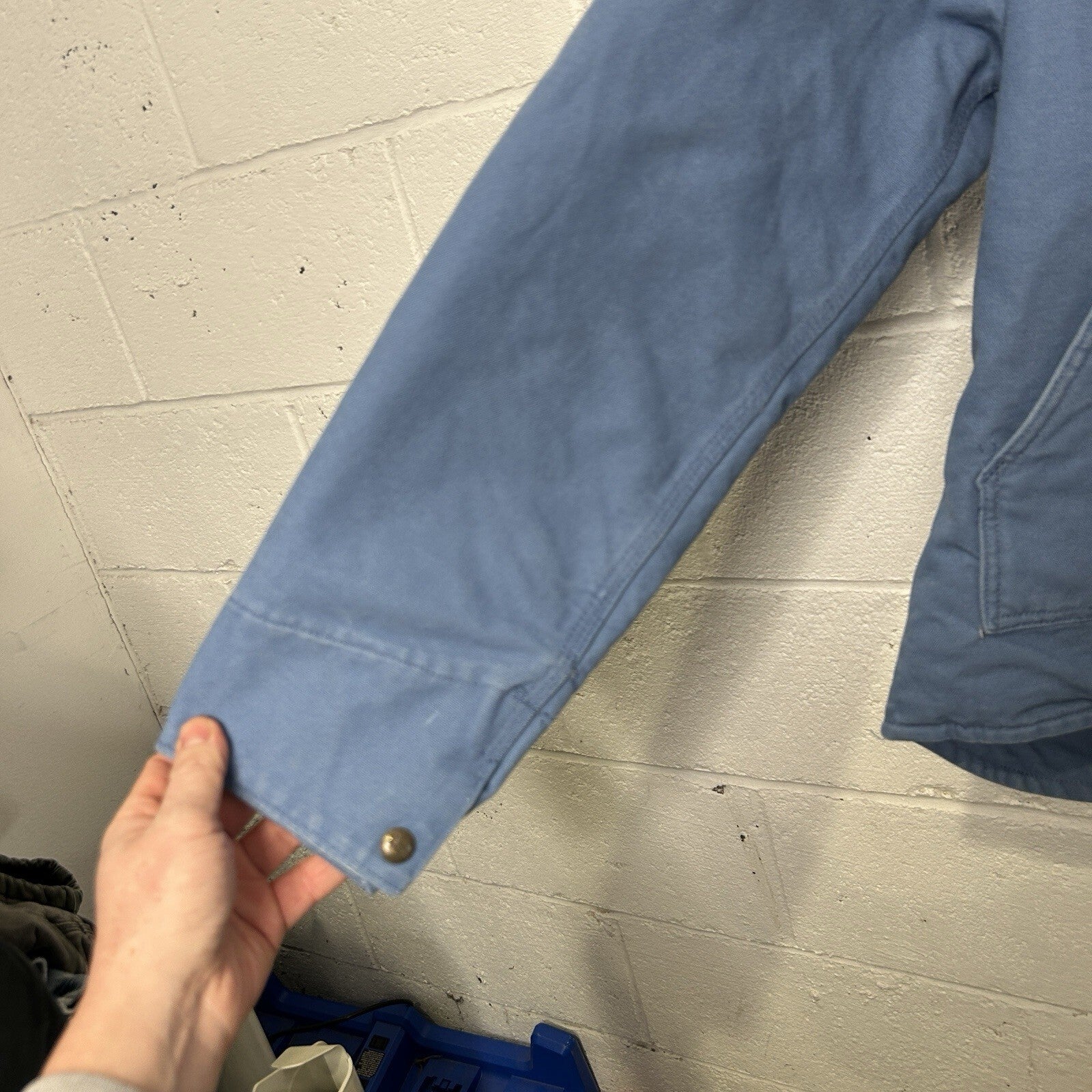 Carhartt Sherpa-Lined Canyon Jacket “French Blue” WJ022 FHB Women’s Large