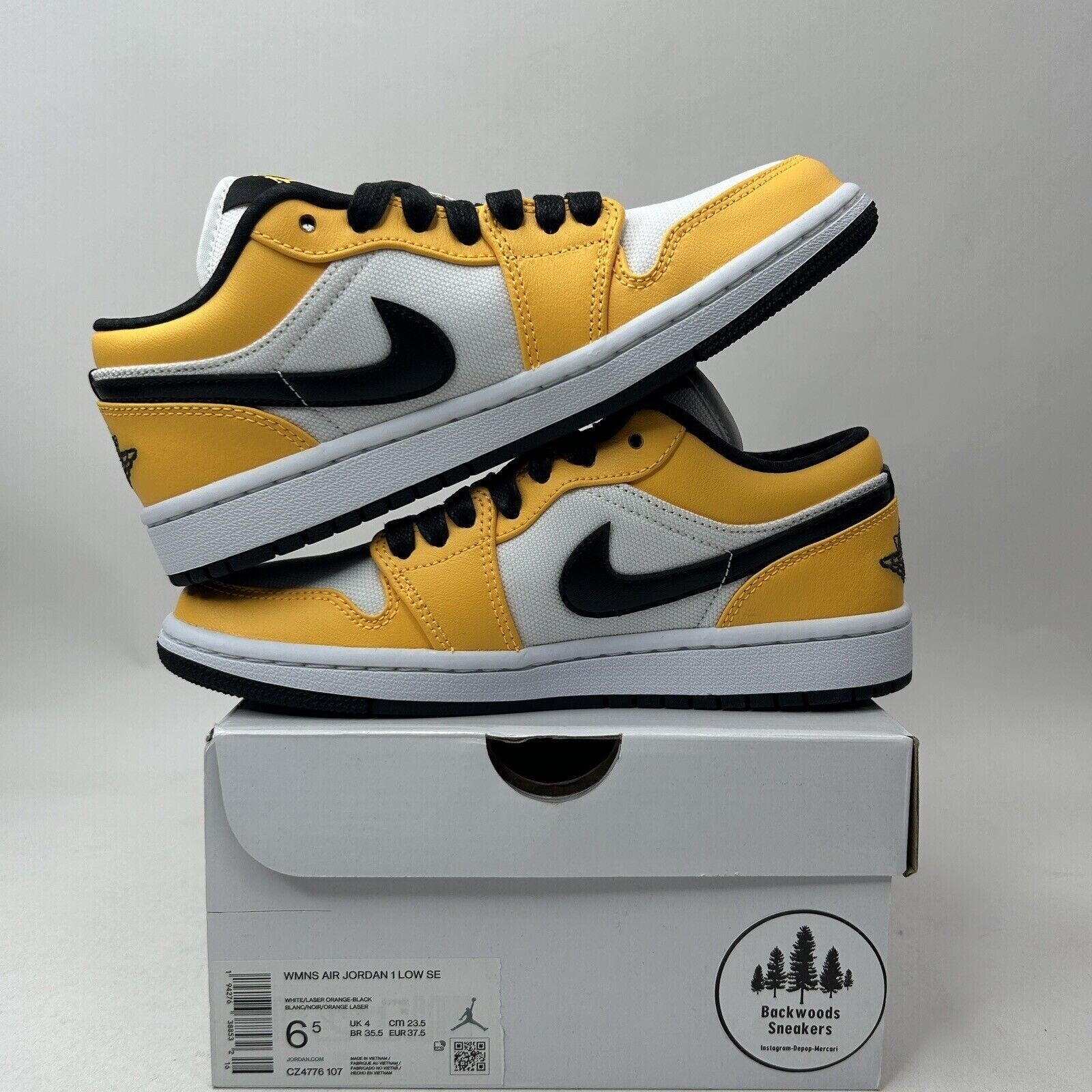 Nike Shoes Jordan 1 Retro Low SE WMNS “Laser Orange” 2023