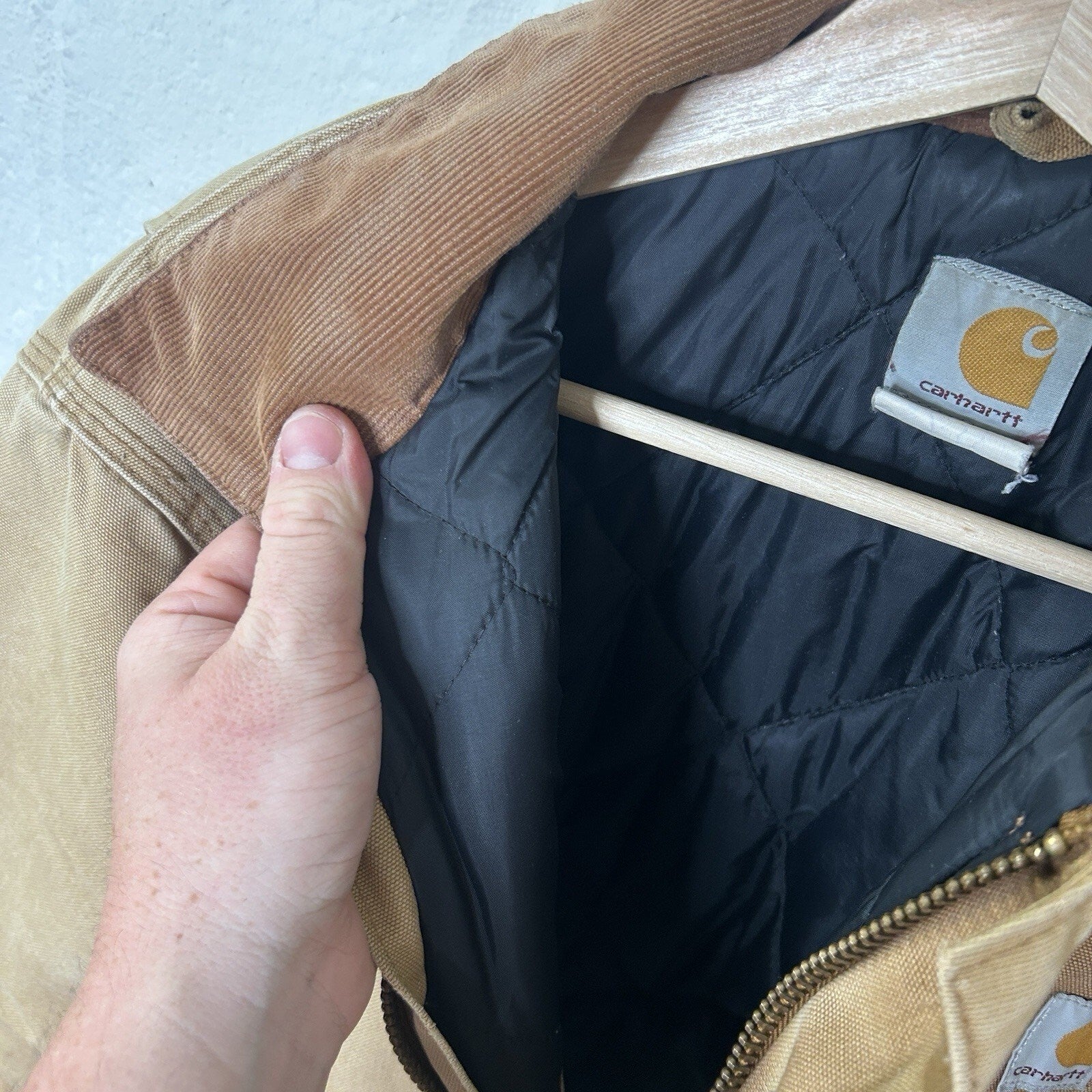 Vintage Carhartt Quilted Traditional Artic Jacket “Brown”