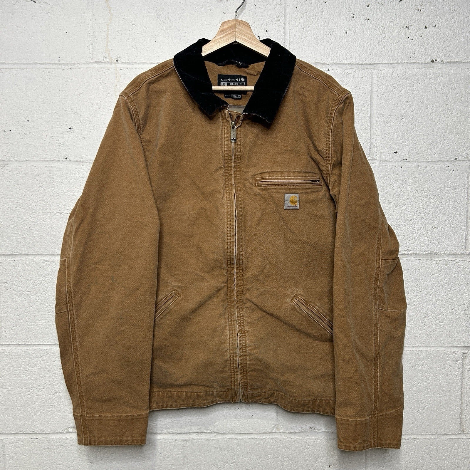 Carhartt Re-Engineered Rugged Flex Relaxed Fit Detroit Jacket “Brown” 106234 BRN
