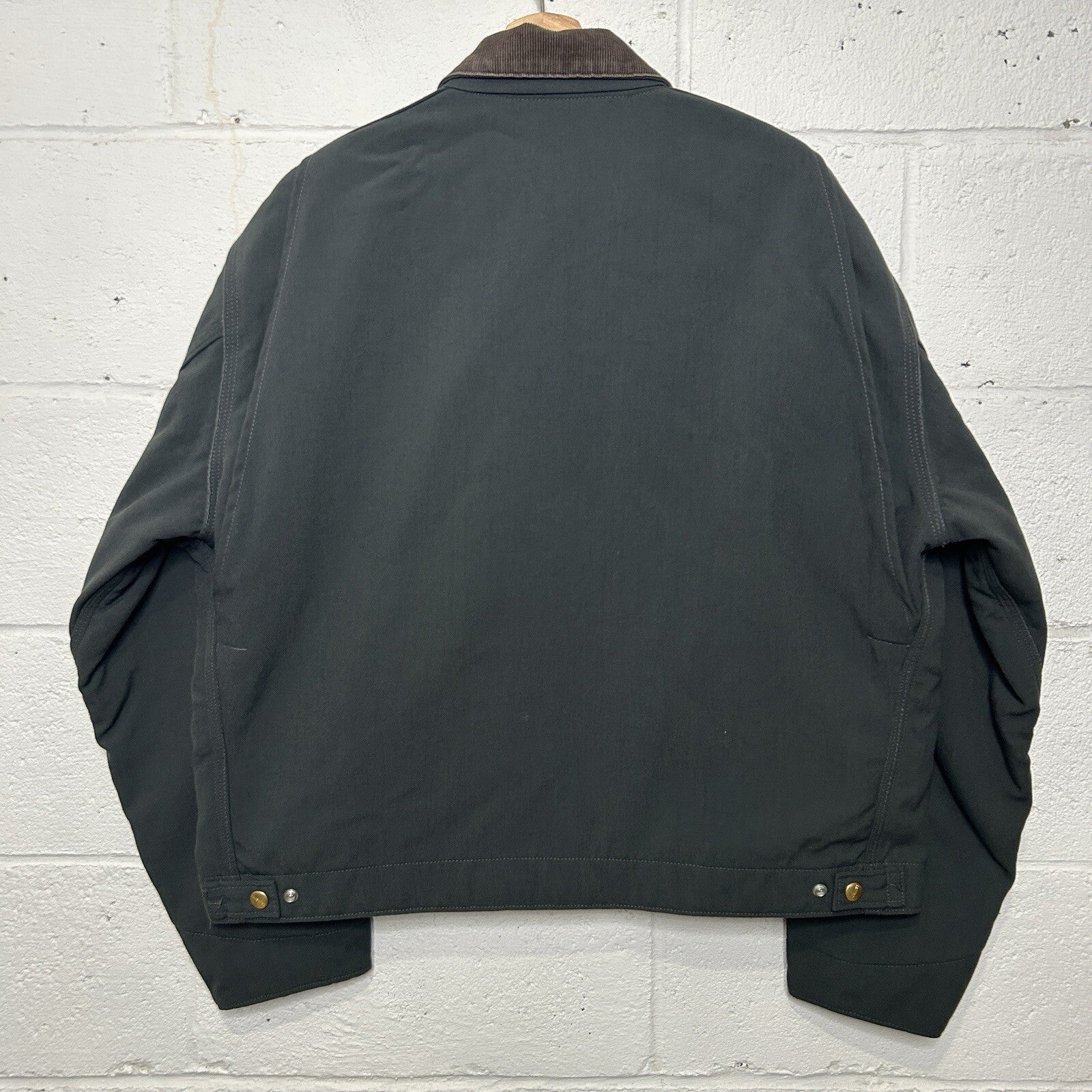 Vintage Carhartt Blanket-Lined Detroit Jacket “Charcoal” J128 CHR Men’s X-Large