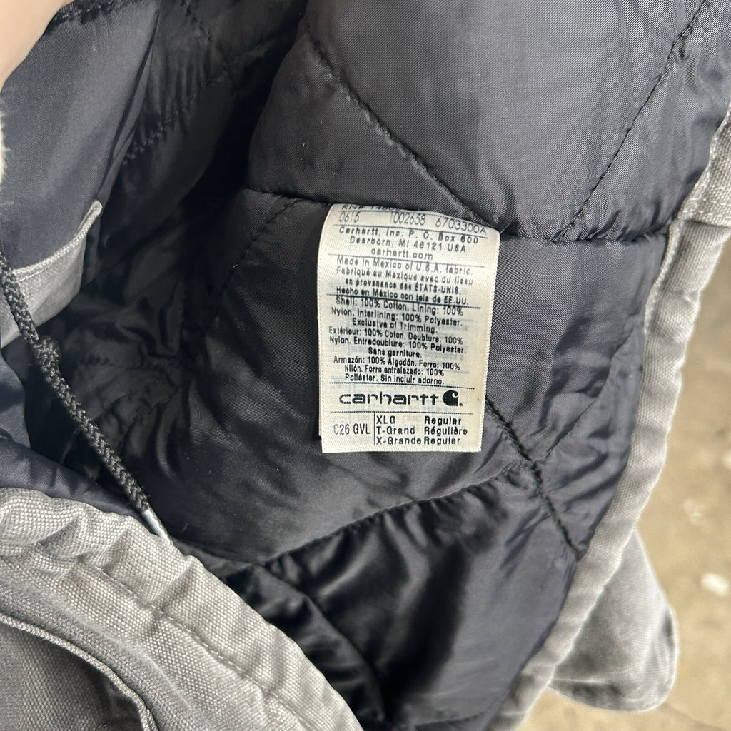 Vintage Carhartt Quilted Artic Jacket “Gravel Grey” C26 GVL Men’s X-Large