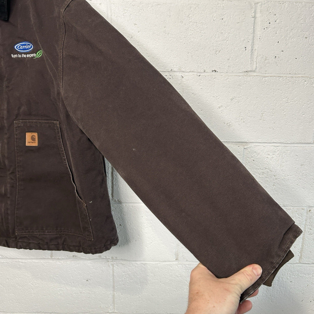 Vintage Carhartt Quilted Traditional Jacket “Dark Brown” J22 DKB Men’s X-Large