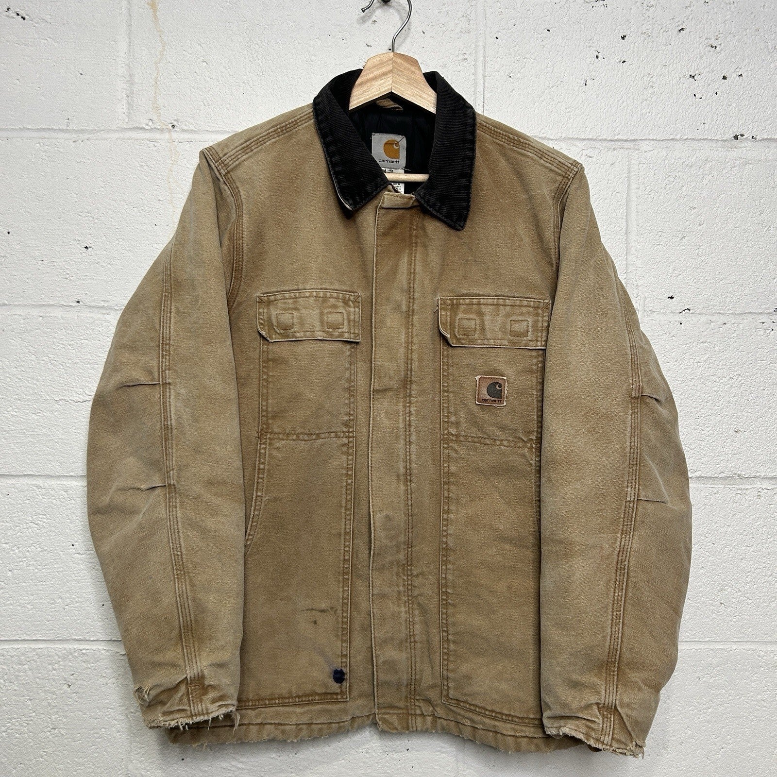 Vintage Carhartt Quilted Artic Jacket “Brown” YYC26 BRN Youth XL/Men’s Small