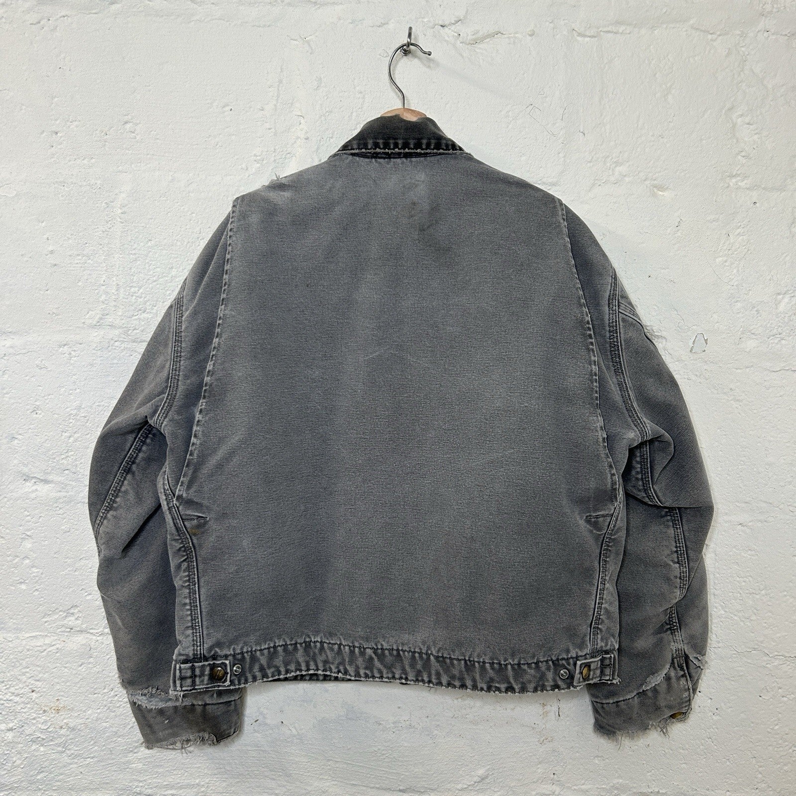 Vintage Blanket-Lined Carhartt Detroit Jacket “Metal” J97 MTL Men’s X-Large