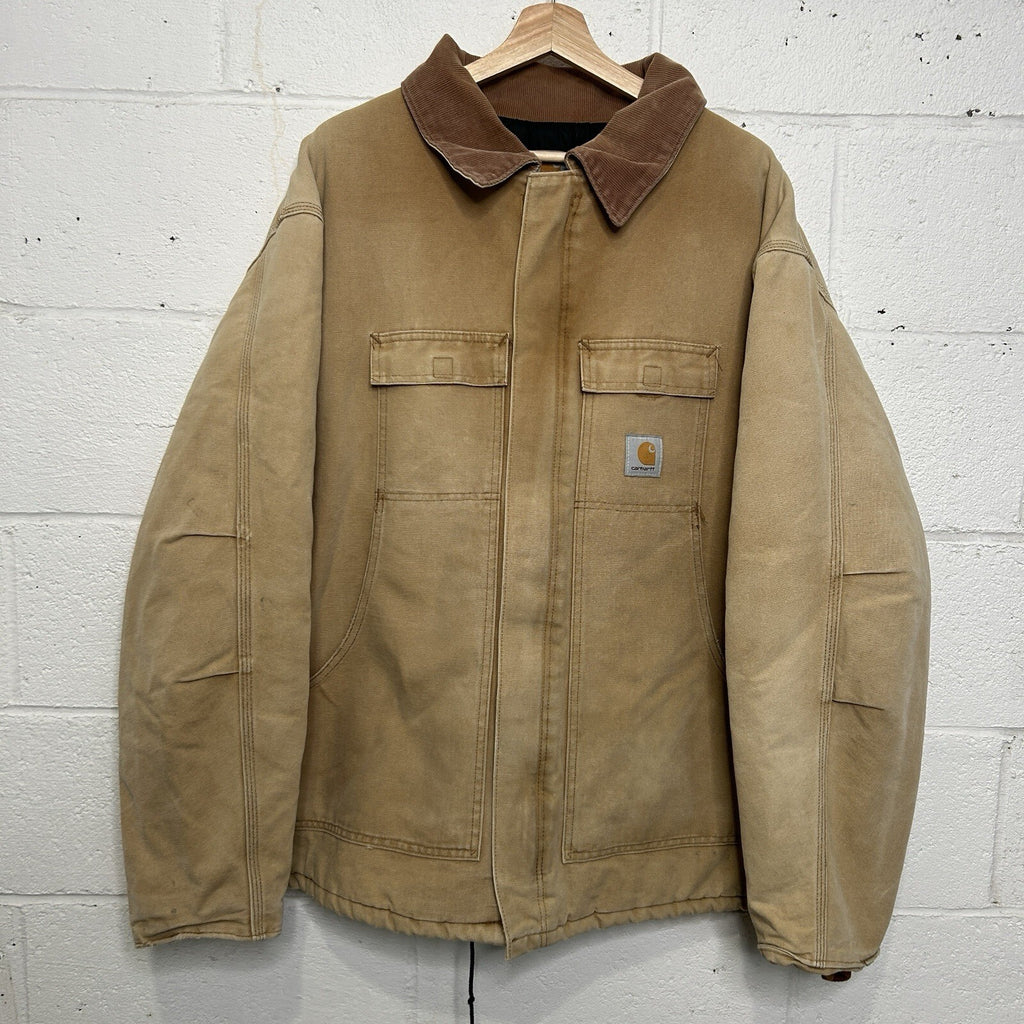 Vintage Carhartt Quilted Artic Jacket “Brown” CQ186 Men’s 2XL