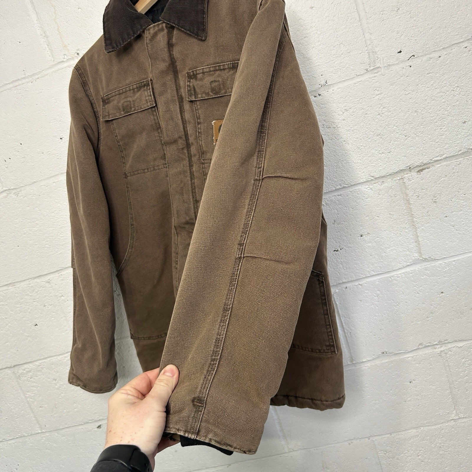 Vintage Carhartt Quilted Artic Jacket “Chestnut” C26 CHT Men’s Small