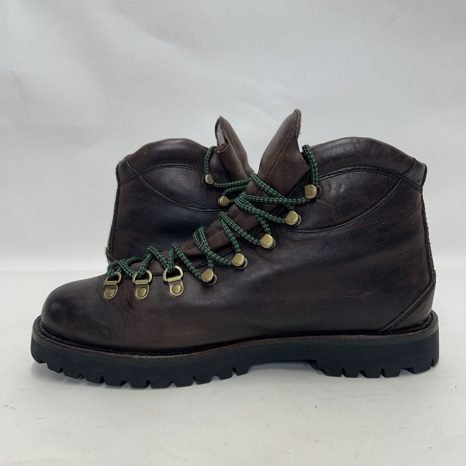 Vintage Polo Ralph Lauren Acworth Calf Leather Hiking Boots “Brown” Men’s 10.5D