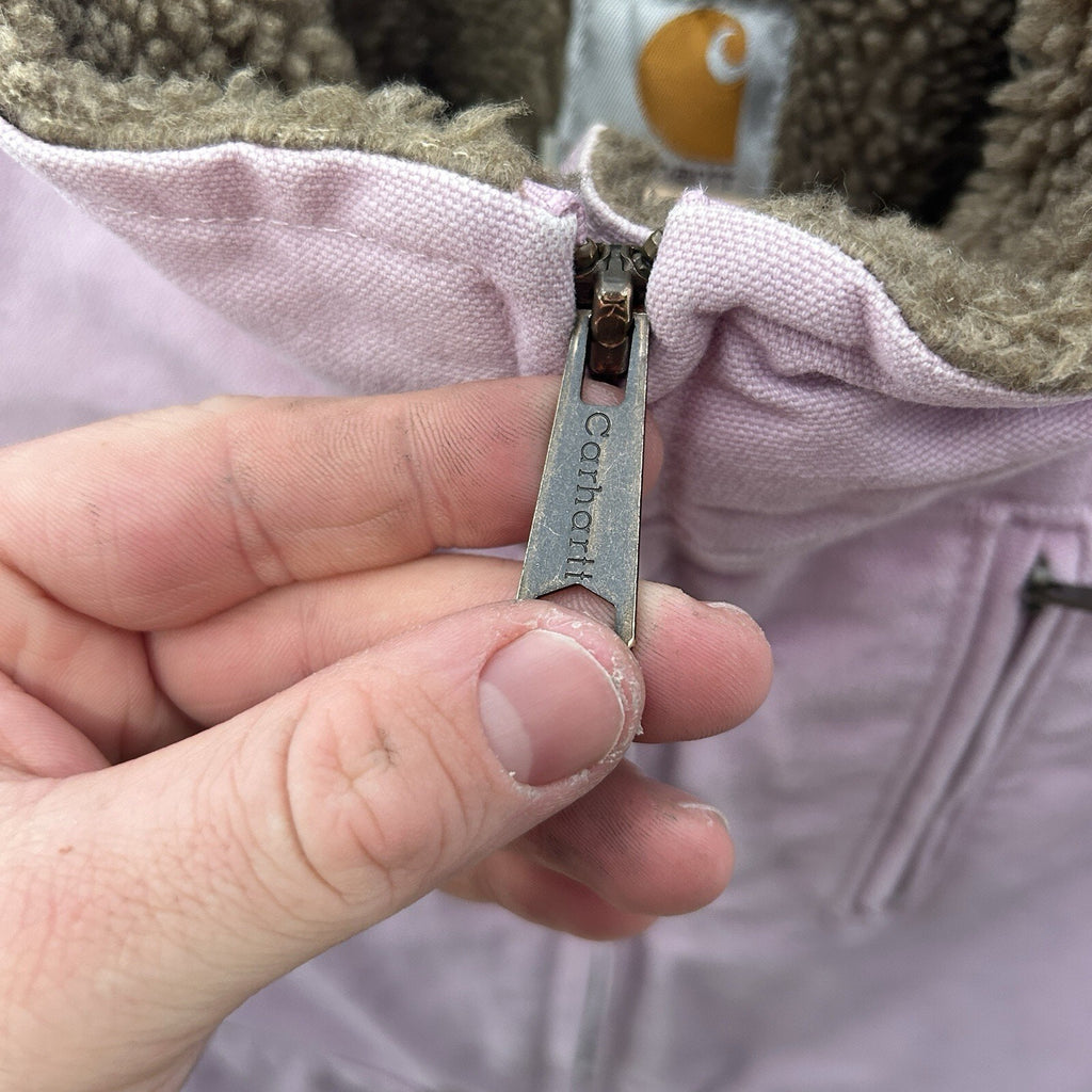 Carhartt Sherpa-Lined Canyon Jacket “Light Pink” WJ022 FPL