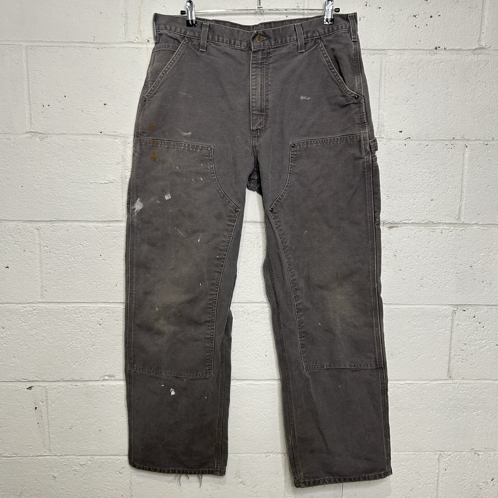 Vintage Carhartt Dungaree DoubleKnee Pants “Gravel Grey”