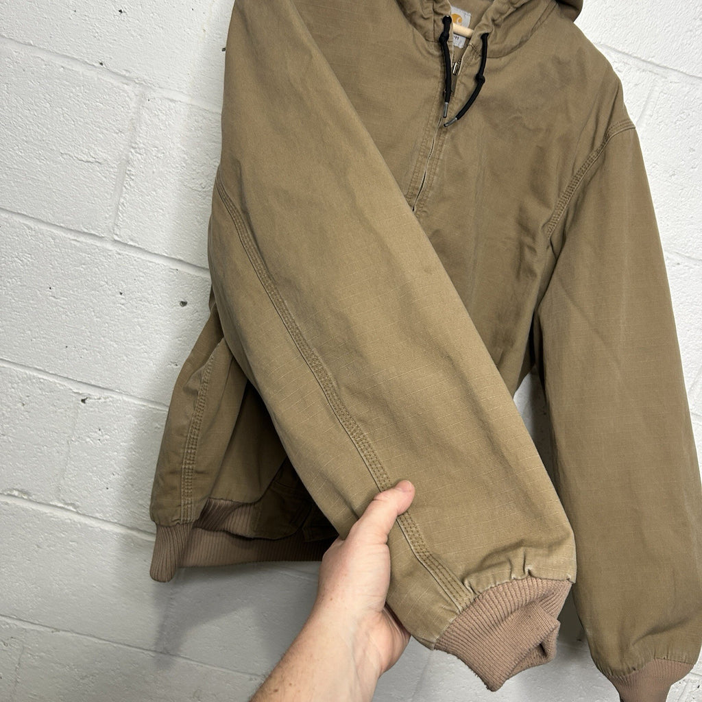Vintage Carhartt Quilted Ripstop Active Jacket “Dark Khaki” 100108 253 Men’s L