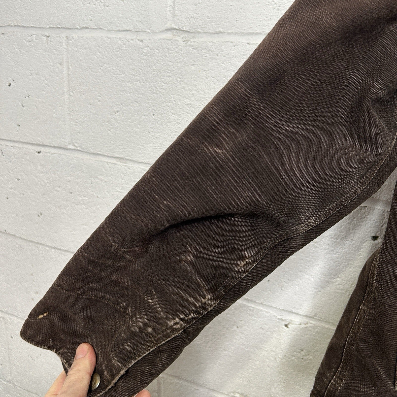 Vintage Carhartt Sherpa-Lined Canyon Jacket “Dark Brown” WJ022 DKB Women’s Large