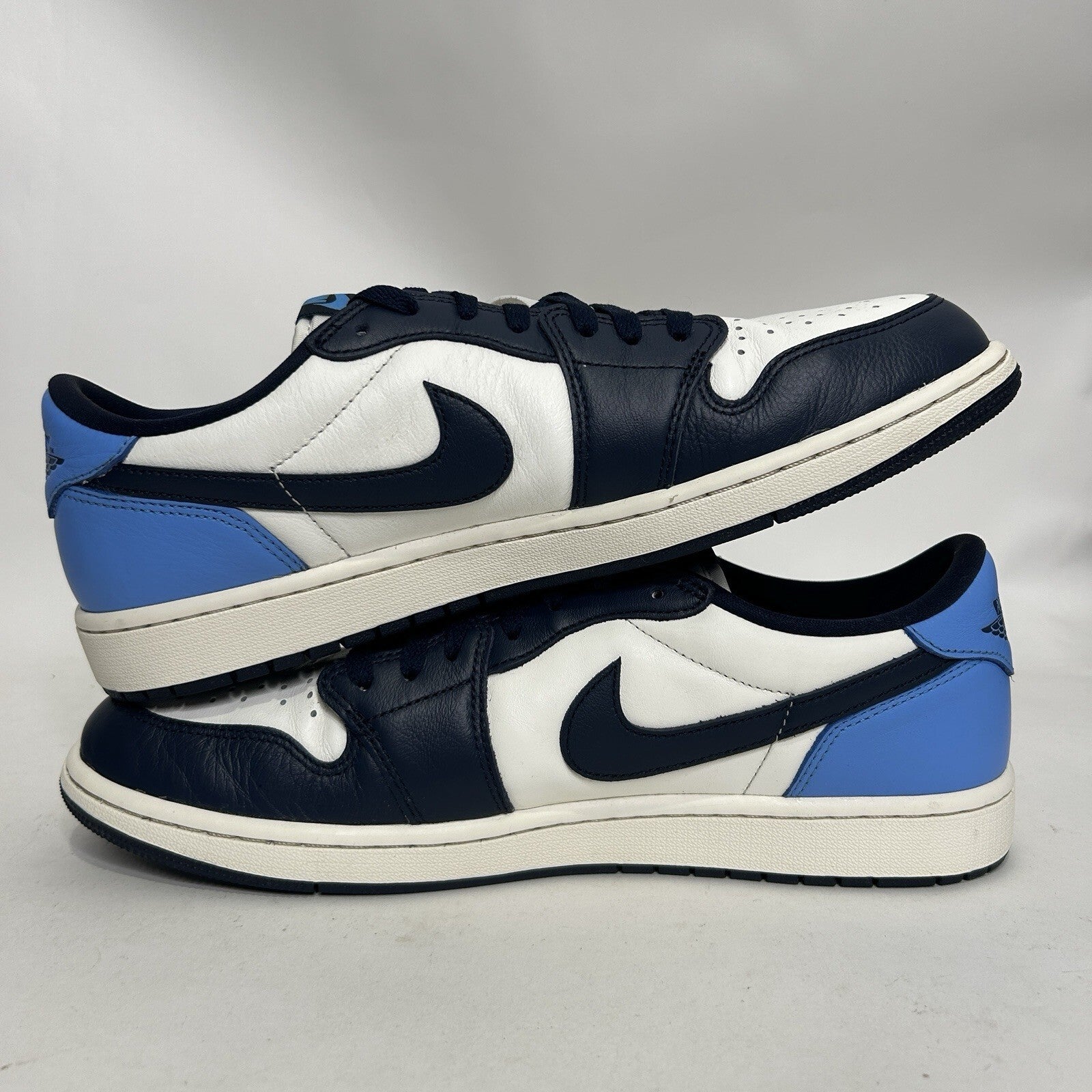 Nike Air Jordan 1 Low Retro OG “Obsidian UNC” CZ0790-400 Men’s 13 Worn