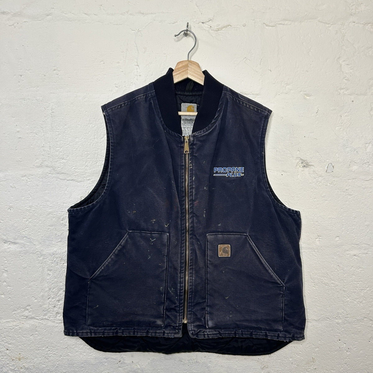 Vintage Carhartt Quilt-Lined Artic Vest “Midnight Blue” V02 MDT Men’s X-Large