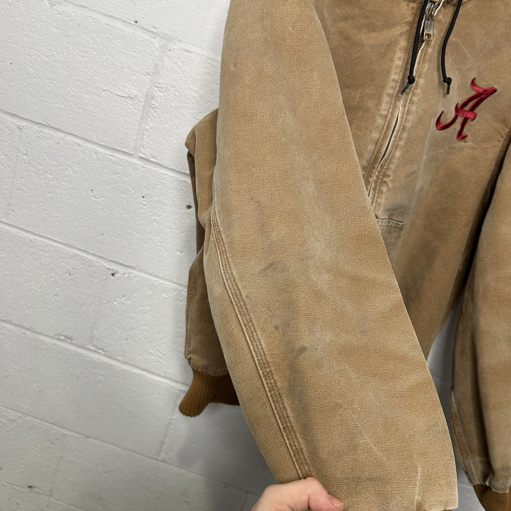 NCAA X Carhartt Quilted Active Jacket “Brown” Alabama 100808-211 Men’s Medium