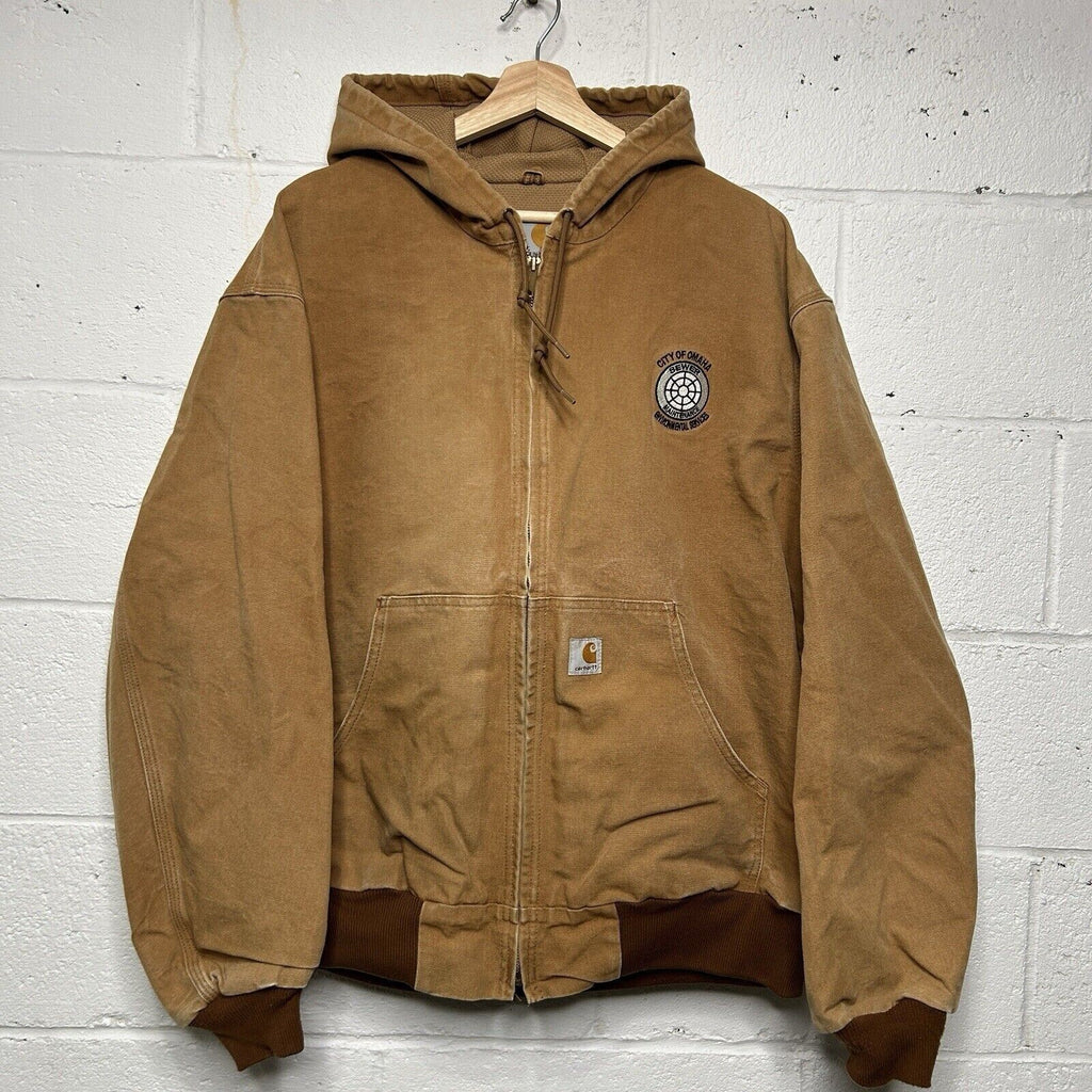 Vintage Carhartt Thermal-Lined Active Jacket “Tan” J131 BRN