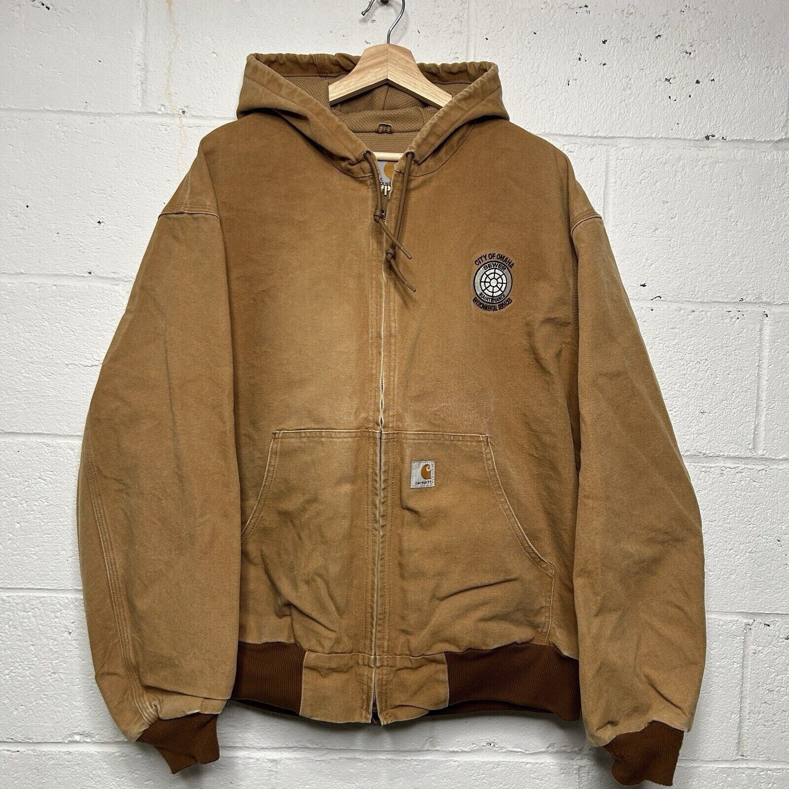Vintage Carhartt Thermal-Lined Active Jacket “Tan” J131 BRN