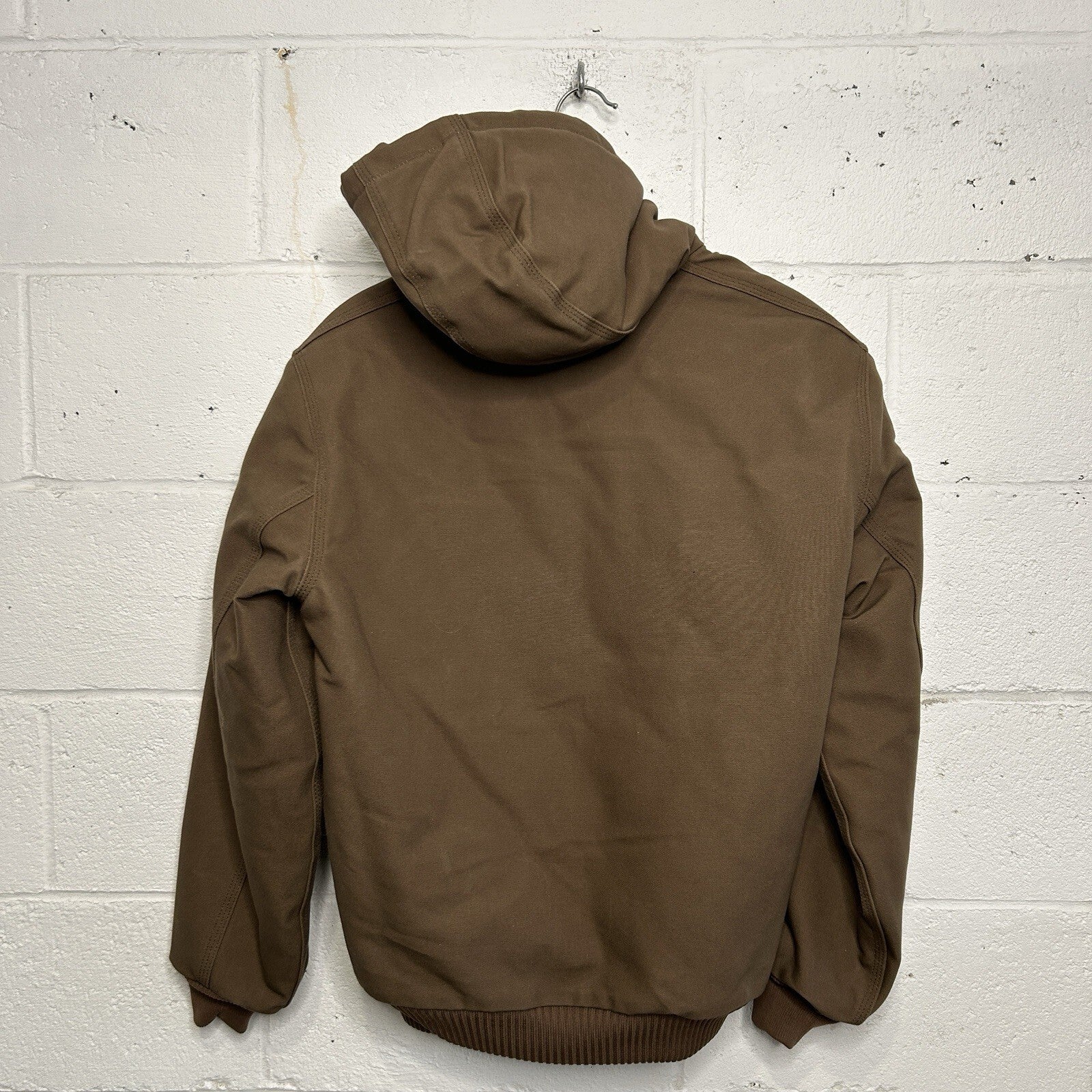 Carhartt Flannel-Lined Hooded Active Jacket “Coffee Break” J140 205 Men’s Small