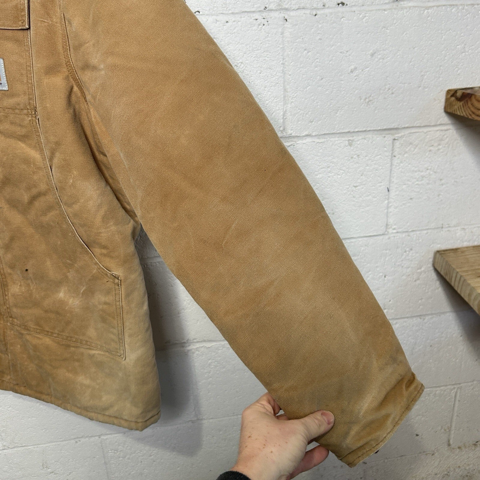 Vintage Carhartt Quilted Artic Jacket “Brown” CQ186 Men’s X-Large