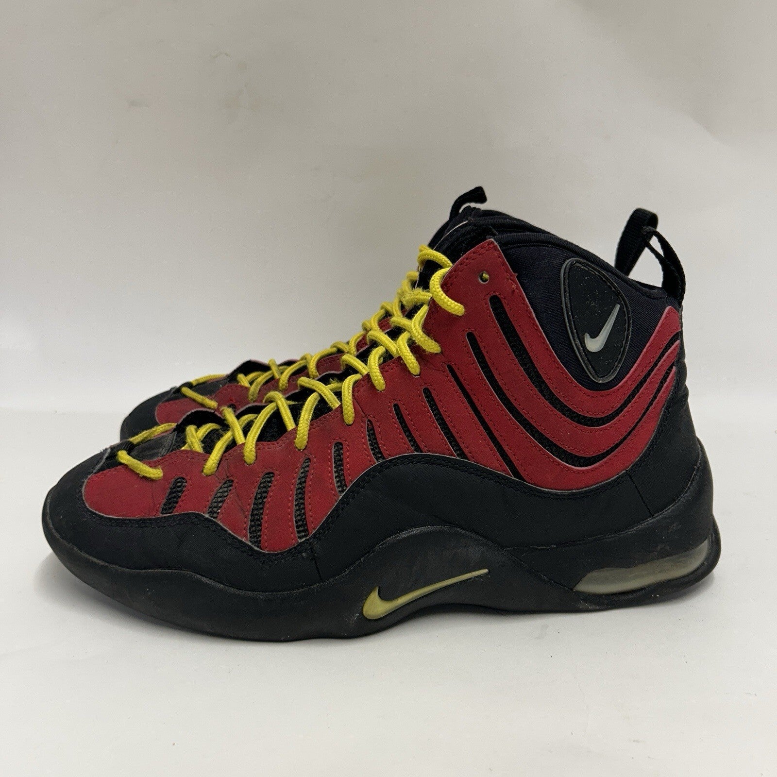 Nike Air Bakin Retro OG (2014) Red/Yellow 316383-001 Tim Hardaway Men’s 11.5