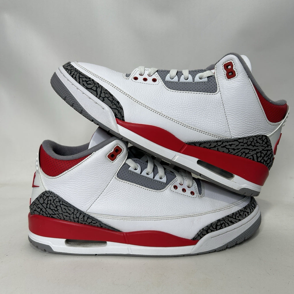 Nike Air Jordan 3 Retro OG “Fire Red” 2022 DN3707-160 Men’s 12 Worn