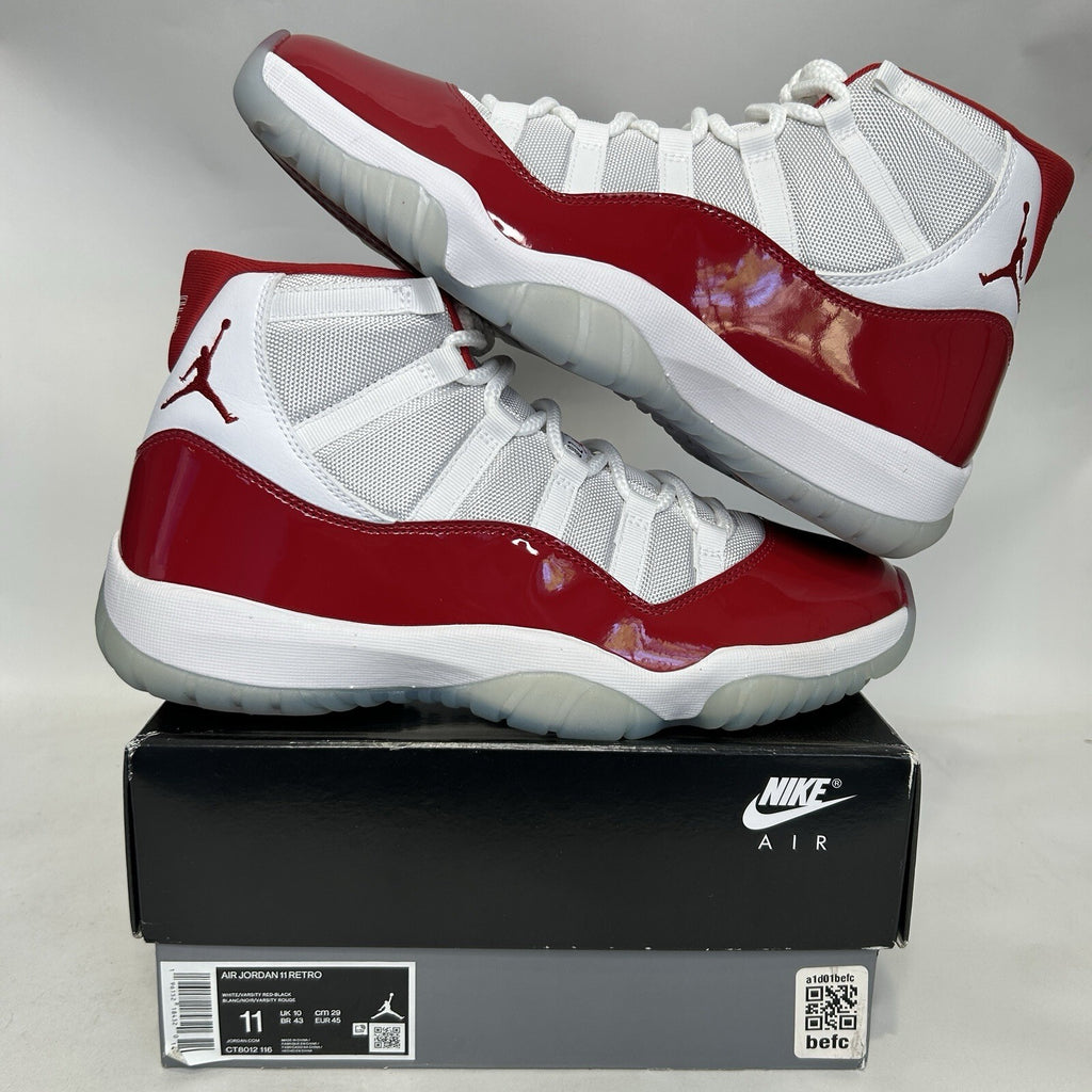 Nike Air Jordan 11 High Retro “Cherry/Varsity Red White” CT8012-116 Men’s 11 New