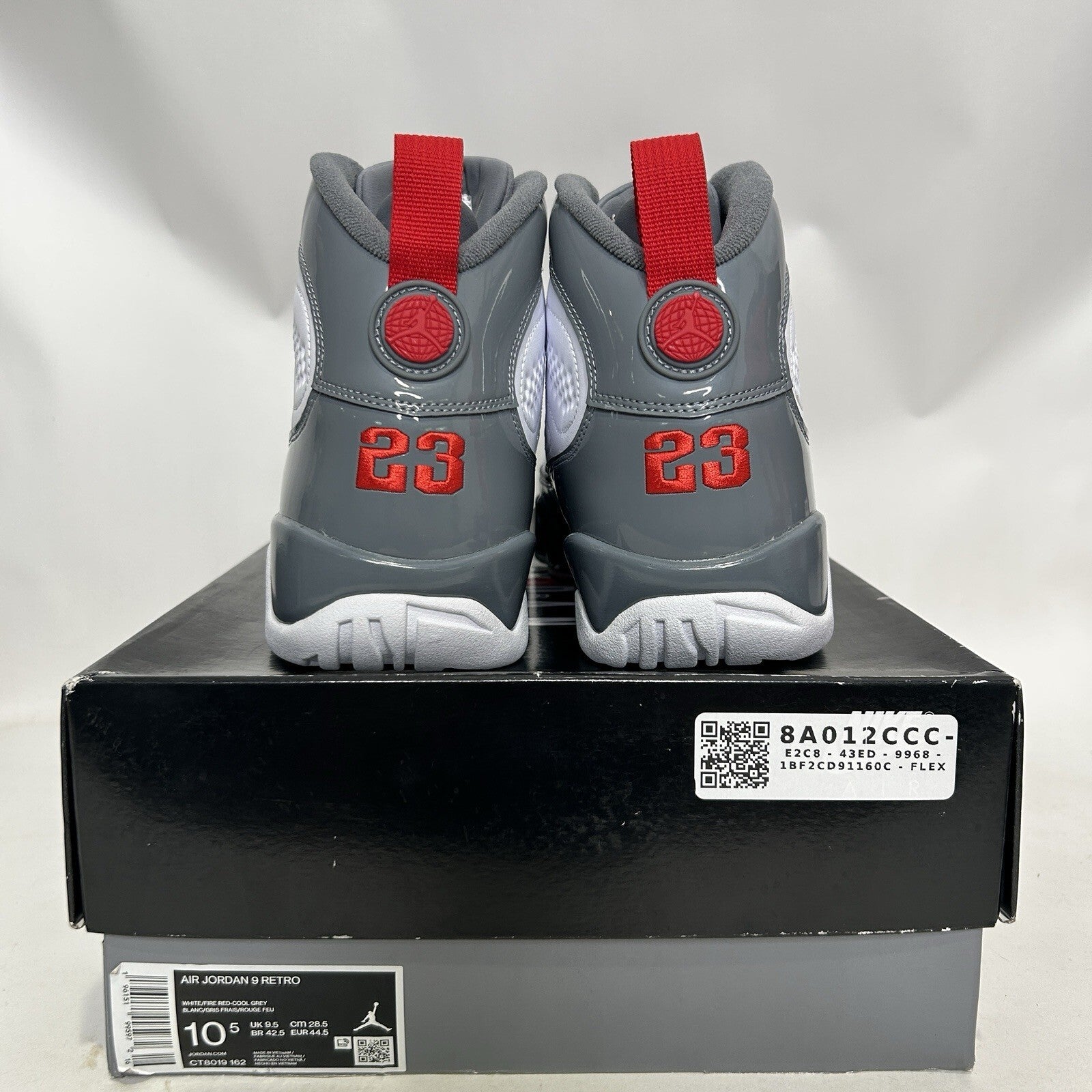 Nike Air Jordan 9 Retro OG “Fire Red” CT8019-162 Men’s 10.5 New