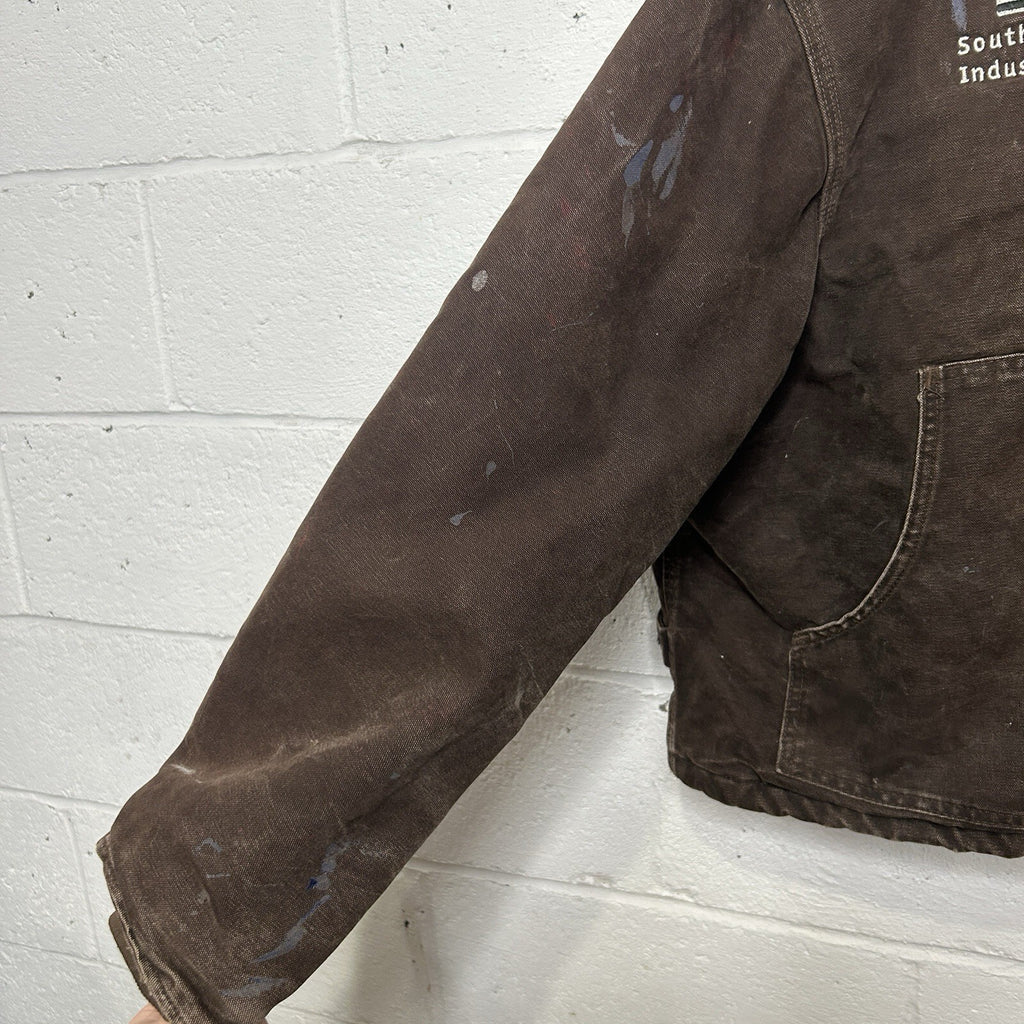 Vintage Carhartt Quilted Traditional Jacket “Dark Brown” J22 DKB Men’s X-Large
