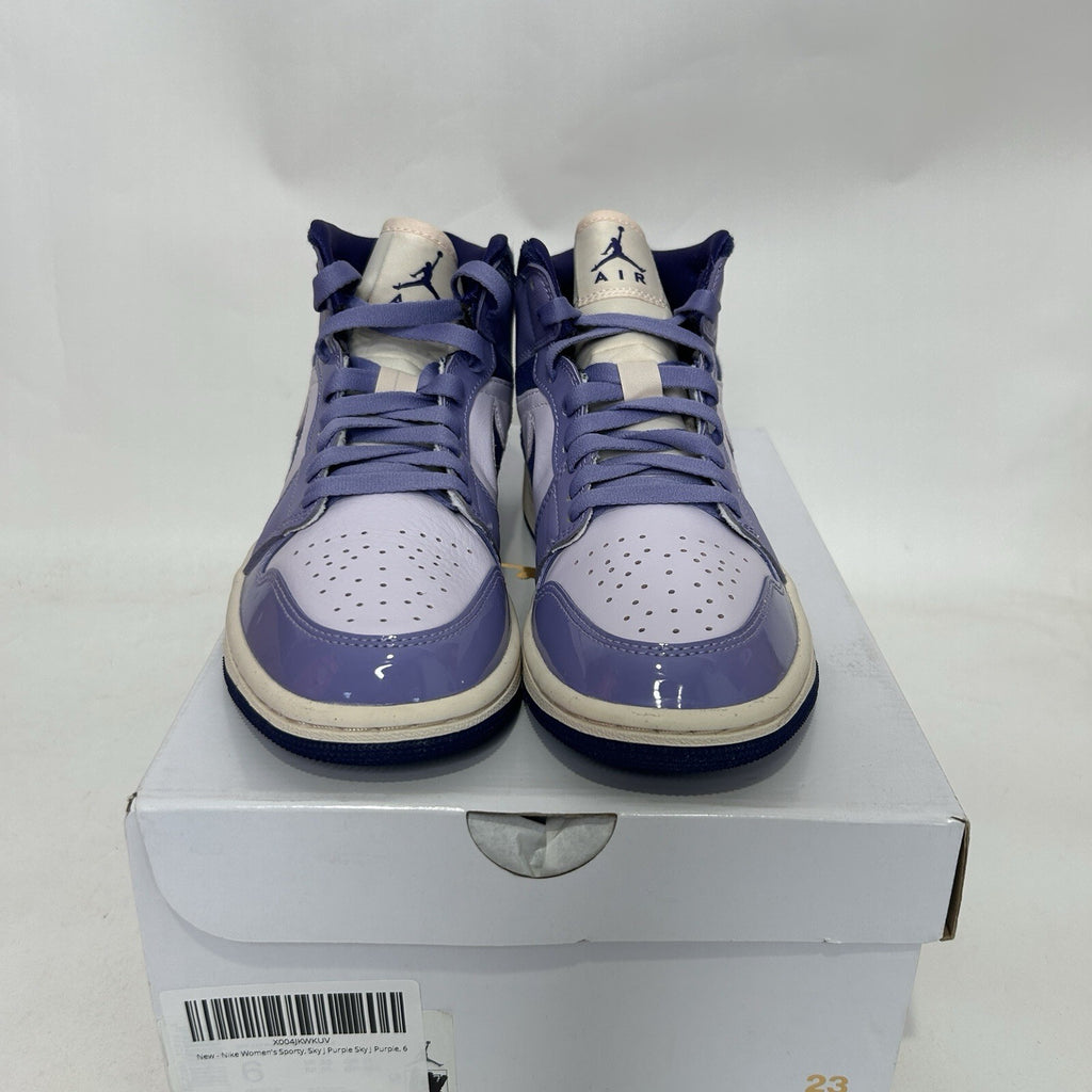 Nike Air Jordan 1 Mid SE WMNS “Light Purple Chenille” DZ3745-500 Women’s 6 New