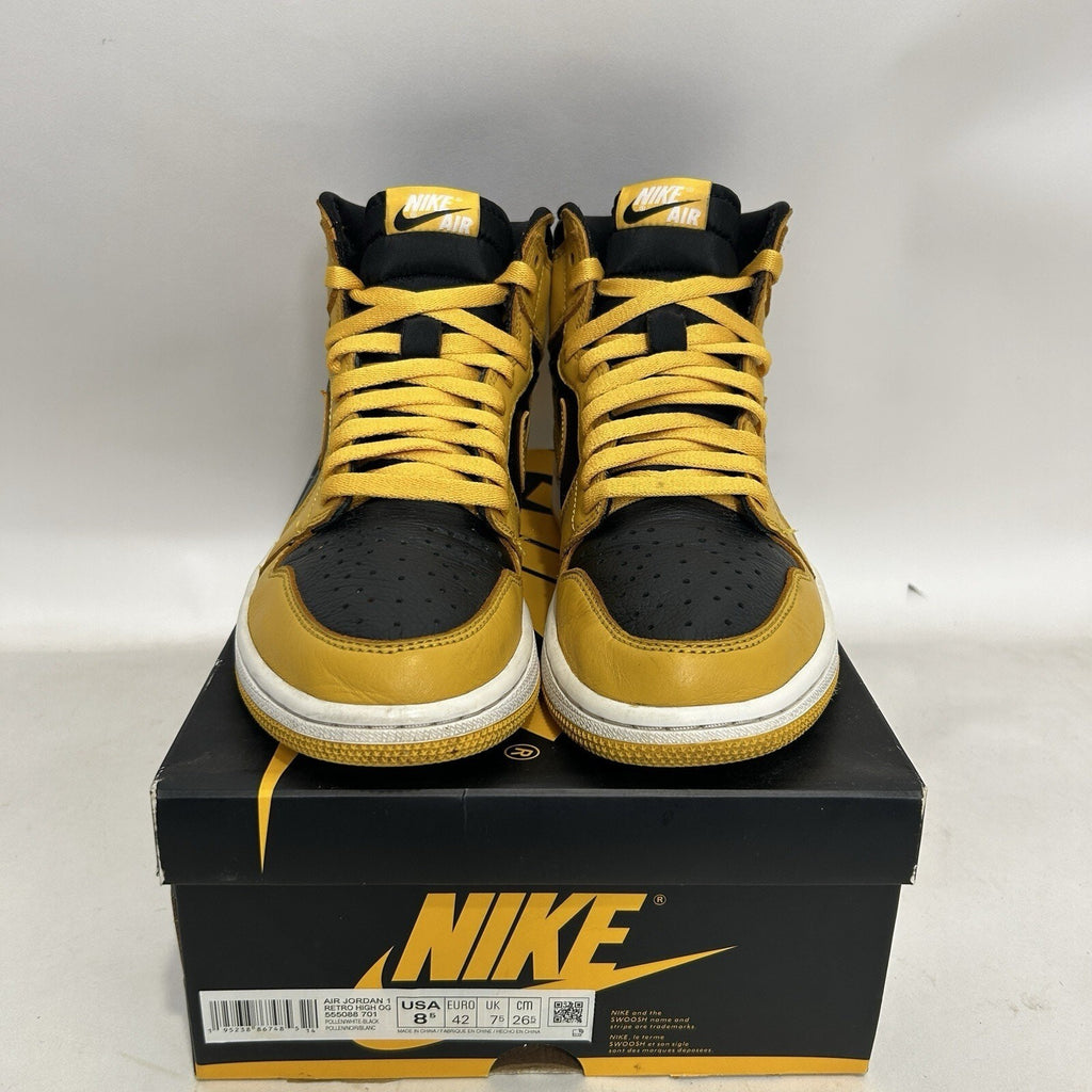 Nike Air Jordan 1 Retro High OG “Pollen” 555088-701 Men’s 8.5 Worn