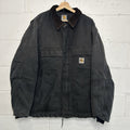 Carhartt Quilt-Lined Artic Traditional Jacket “Black” C003 BLK Men’s X-Large