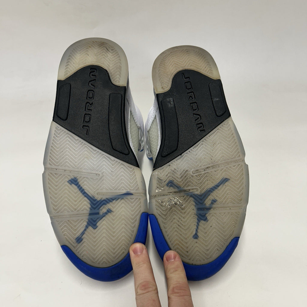 Nike Air Jordan 5 Retro “Stealth 2.0/White Blue Grey” DD0587-140 Men’s 9 Worn