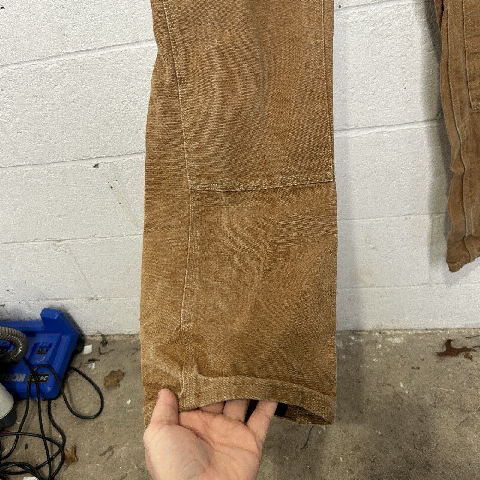 Vintage Carhartt Canvas DoubleKnee Pants “Brown” B01 BRN