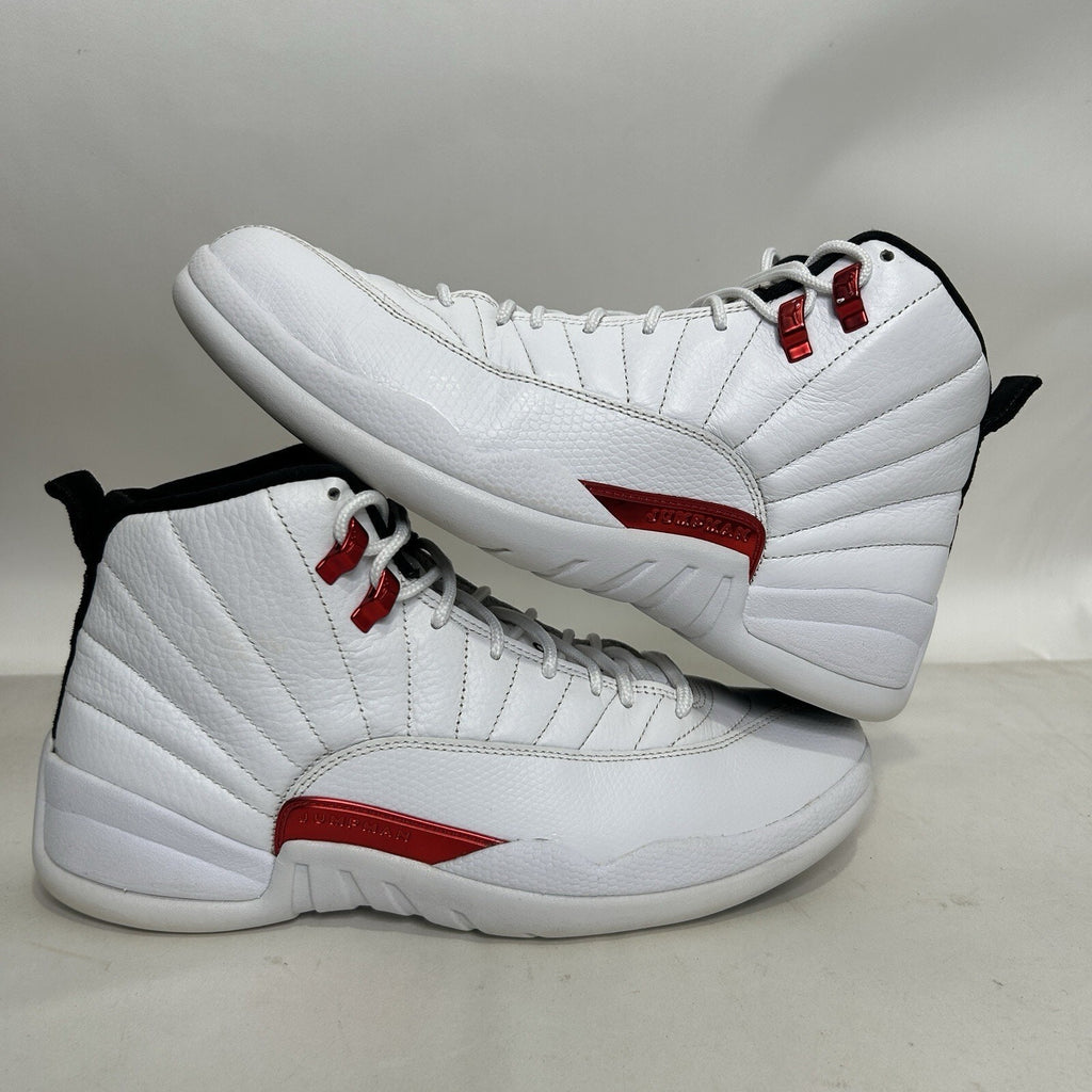 Nike Air Jordan 12 Retro “Twist/White Cherry Red”  CT8014-106 Men’s 11 Worn