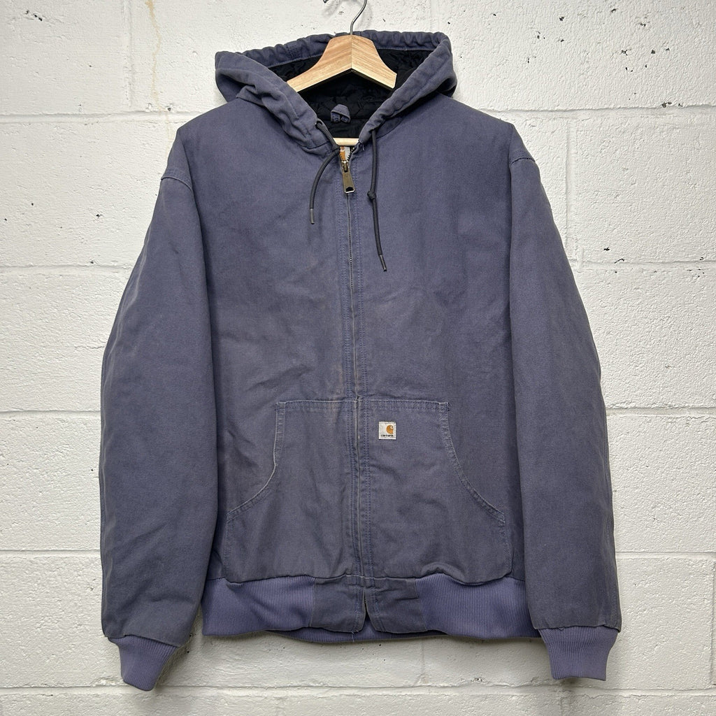 Carhartt Quilt-Lined Hooded Active Jacket “Periwinkle” 100057-430 Women’s Large