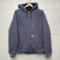 Carhartt Quilt-Lined Hooded Active Jacket “Periwinkle” 100057-430 Women’s Large