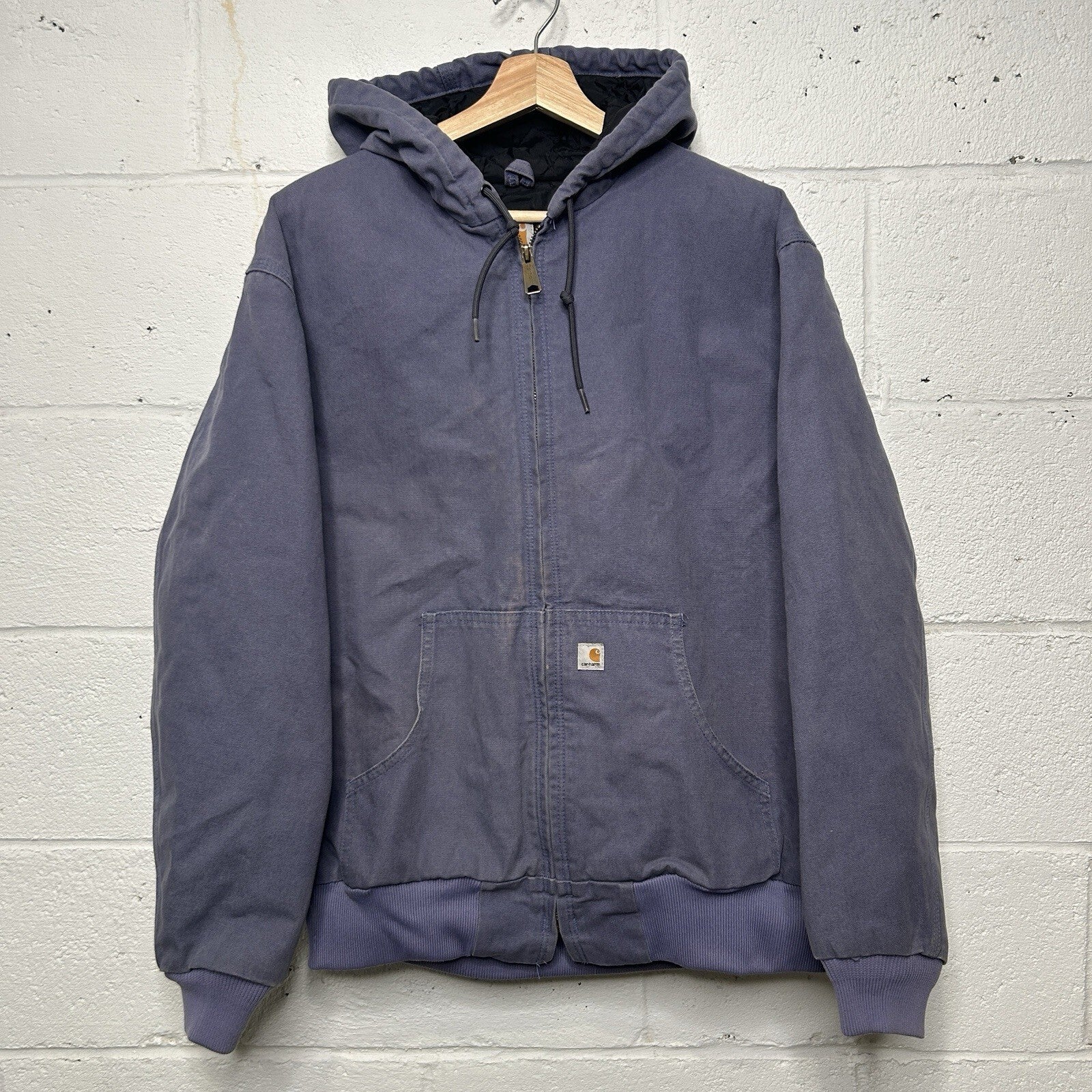 Carhartt Quilt-Lined Hooded Active Jacket “Periwinkle” 100057-430 Women’s Large
