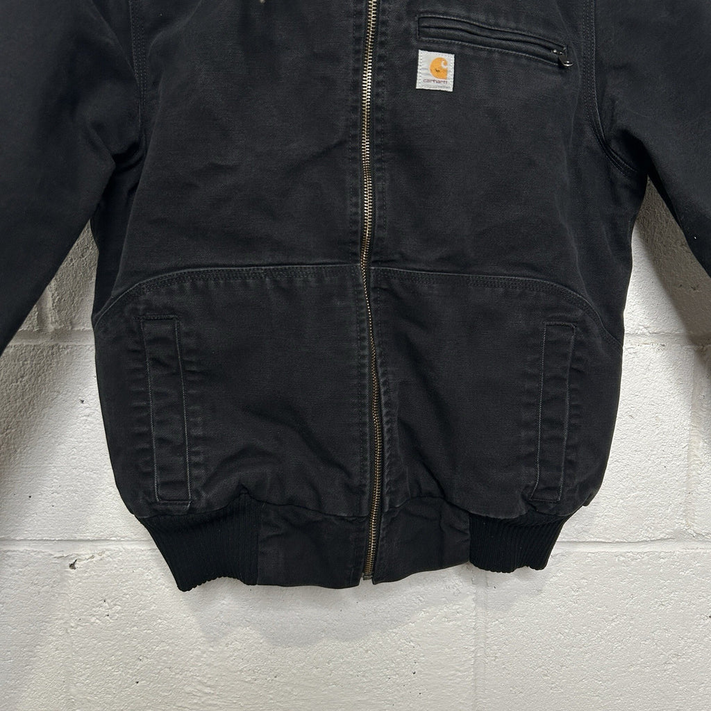 Carhartt Sherpa-Lined Wildwood Jacket “Washed Black” 100815-001 Women’s Medium