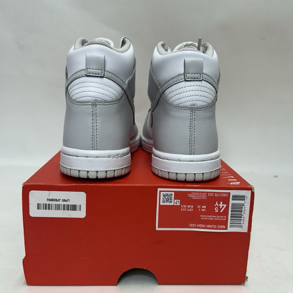 Nike Dunk High GS “Vast Grey” Sneakers DB2179-101 4.5Y/Women’s 6 New