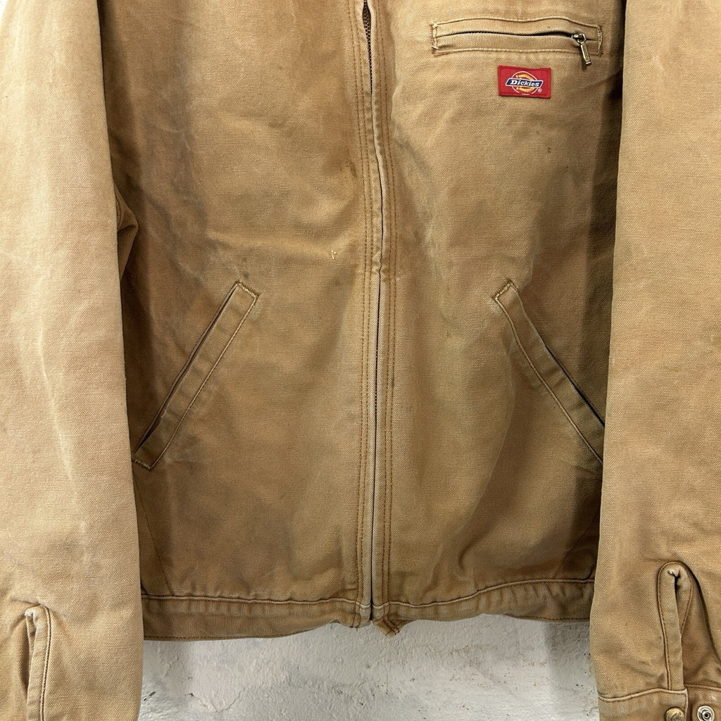 Vintage Dickies Blanket-Lined Duck Canvas Detroit Jacket “Brown” Men’s Large