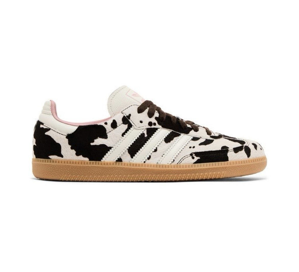 Adidas Samba OG WMNS ‘Cow Print' Brown White Pink (JR1256) Women's New