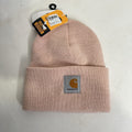 Carhartt Acrylic Knit Beanie Hat “Pale Pink”One Size Fits All 14806 New