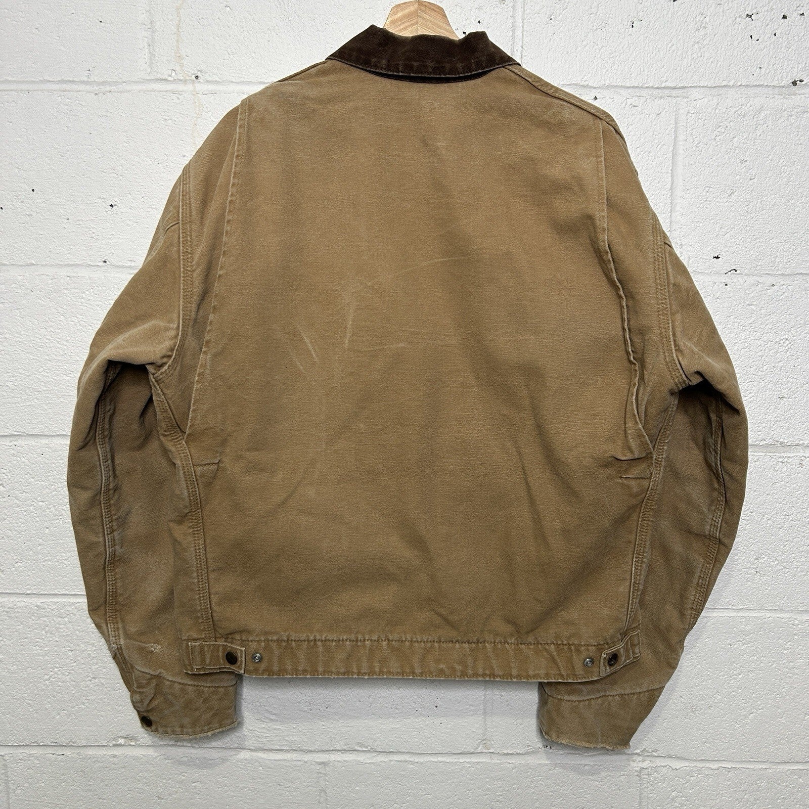 Vintage Carhartt Blanket-Lined Detroit Jacket “Camel” J97 CML Men’s Large