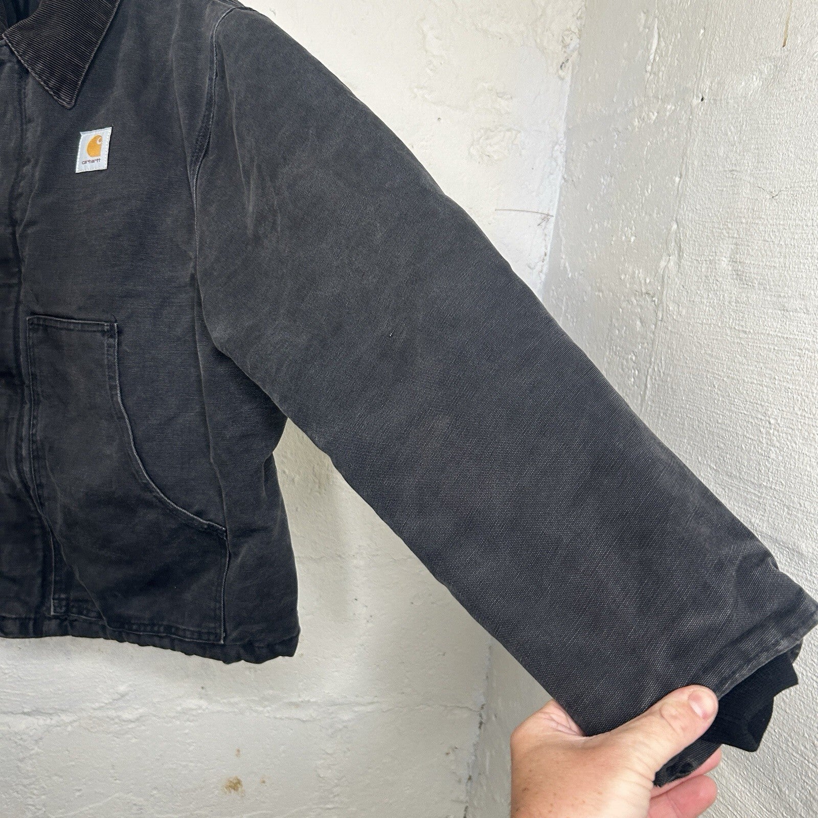 Vintage Carhartt Quilted Artic Jacket “Black” JQ185/J02 BLK Men’s X-Large