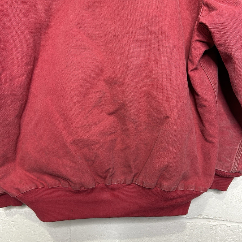 Y2K Carhartt Quilted Hooded Jacket “Crabapple Pink” WJ130 624 Women’s 2XL