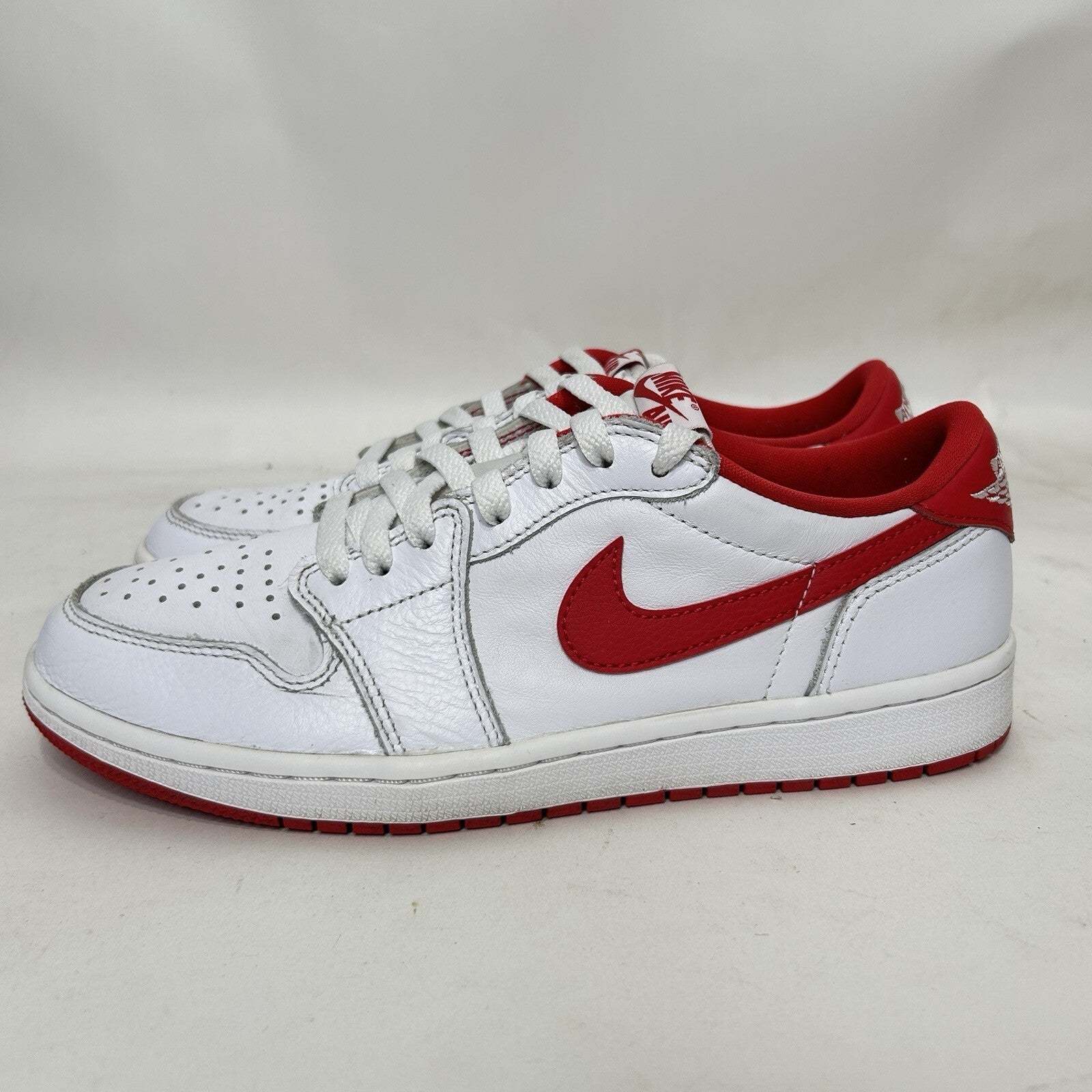 Nike Air Jordan 1 Retro Low OG “University Red White” CZ0790-161 Men's 8.5 Worn